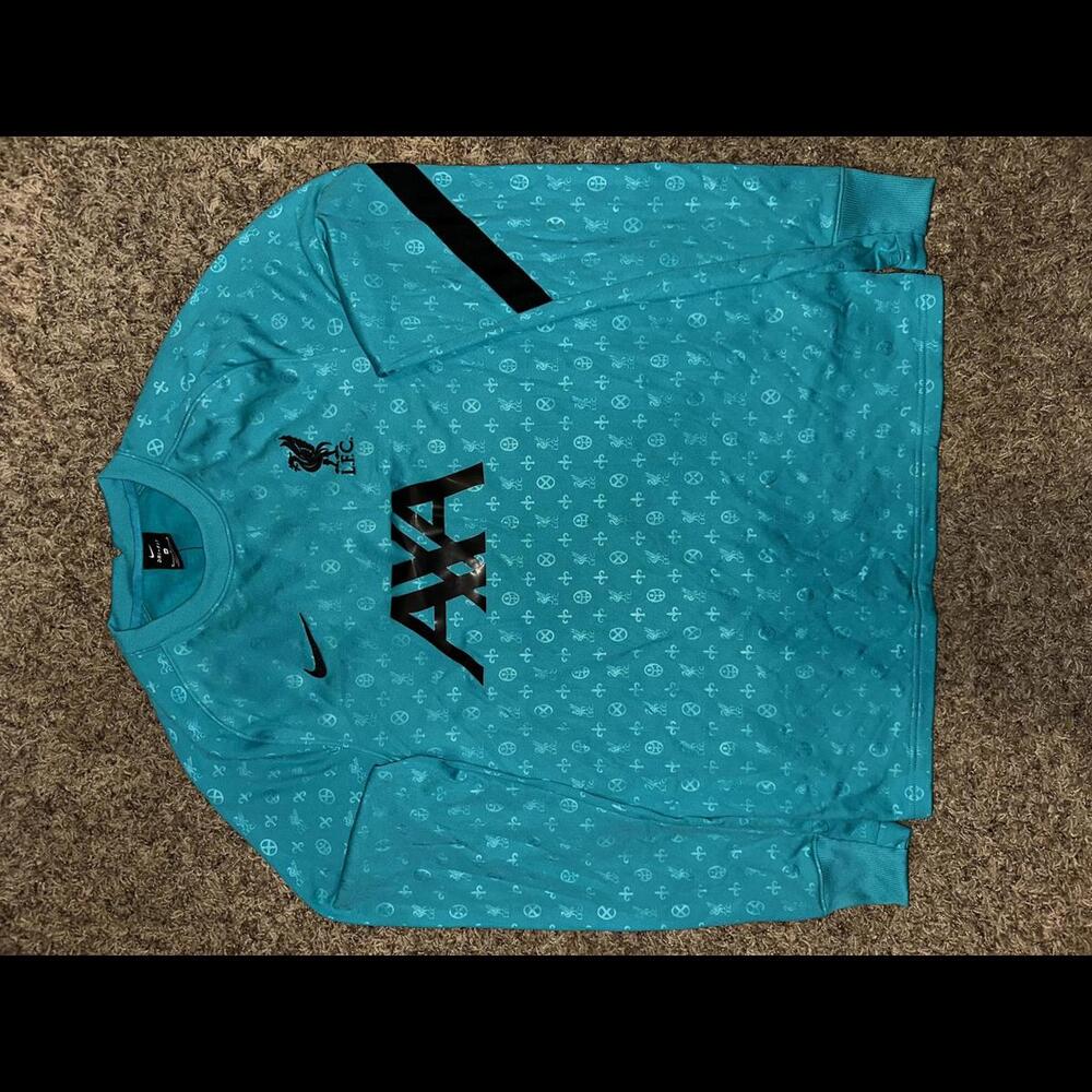 Nike Men’s 2020-21 Liverpool U23 Player Issue Pre-Match Training Sweater Top